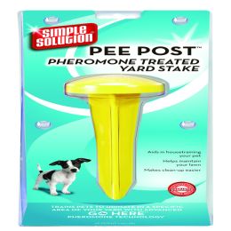 Simple Solution Pee Post Yard Stake Yellow 13 in