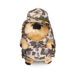 ZOOBILEE Army Heggies Plush Dog Toy Multi-Color One Size