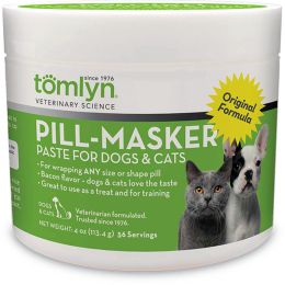 Tomlyn Pill-Masker for Dogs & Cats Original Formula 56 Count 4 oz