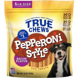 True Chews Pepperoni Style Dog  16Oz Bacon