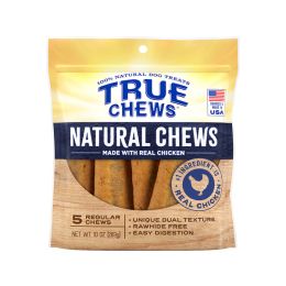 True Chews Natrl Chews Dog 10Oz Chicken Regular 5Pc
