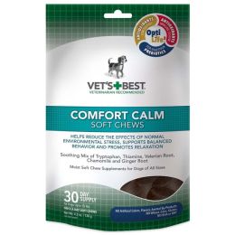 Vet's Best Comfort Calm Soft Chews 4.2 oz 30 Count