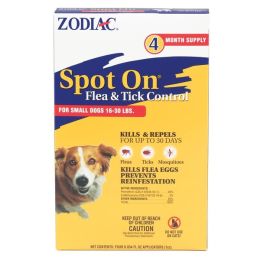 Zodiac Spot On Flea & Tick Control For Dogs