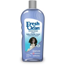 Fresh N Clean 2in1 Protein Infused Conditioning Shampoo Baby Powder Scent 18 fl. oz
