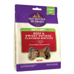 Omh Mini Soft Tasty Beef Sweet potato 8oz Chewy Biscuits