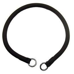 Coastal Round Nylon Training Dog Collar Black 3/8 in x 18 in