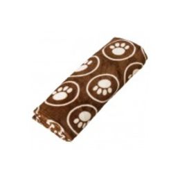 Spot Snuggler Paws/Circle Blanket Chocalate 30 in x 40 in