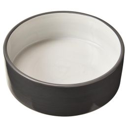Spot 2Tone Dog Dish Grey, 1ea/7 in