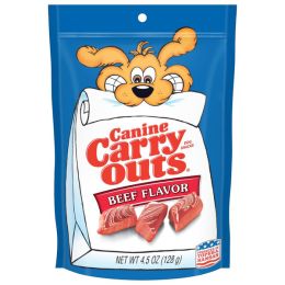 Canine Carry Outs Beef Dog Treats 4.5 oz