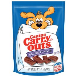 Canine Carry Outs Bacon Dog Treats 22.5 oz