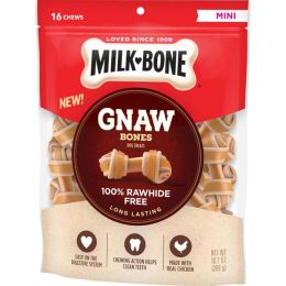 Milk-Bone Chicken Knotted Bone Dog Treats 10.2 oz 16 Count Mini