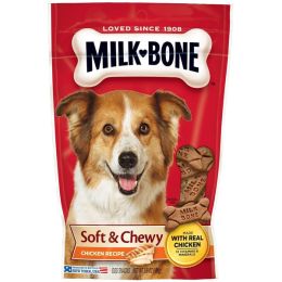 Milk-Bone Chicken Recipe Chewy Dog Treats 5.6 oz