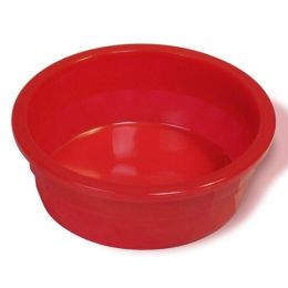 Van Ness Plastics Crock Heavyweight Dish for Dogs Translucent Crock Green 52 oz Large