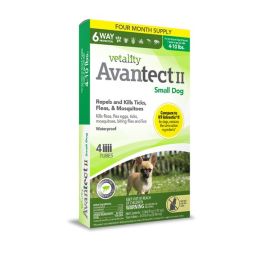 Vetality Avantect II Flea & Tick For Dogs 0.064 fl. oz 4 Count