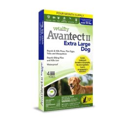 Vetality Avantect II Flea & Tick For Dogs 0.648 fl. oz 4 Count
