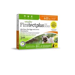 Vetality Firstect Plus Flea & Tick for Dogs 0.069 fl. oz 3 Count