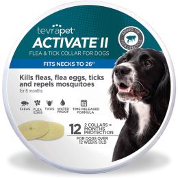 Vetality Protect Flea & Tick Dog Collar 2 Pack