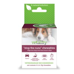 Vetality Stop the Runs Chewables for Dogs 1ea/6 ct
