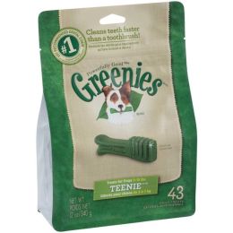 Greenies Dog Dental Treats Original, 1ea/12 oz, 43 ct, Teenie
