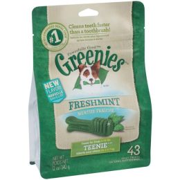 Greenies Dog Dental Treats Fresh, 1ea/27 oz, 43 ct, Teenie