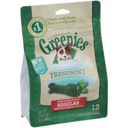 Greenies Dog Dental Treats Fresh, 1ea/27 oz, 12 ct, Regular
