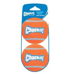 CHUCKIT D TNS BALL LG 2PK SW