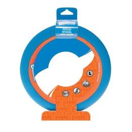 Chuckit! Fetch Wheel Dog Toy Blue, Orange Large