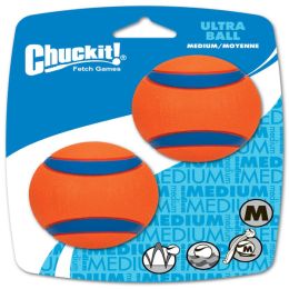CHUCKIT D ULTRA BALL MD 2PK