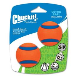 CHUCKIT D ULTRA BALL SM 2PK