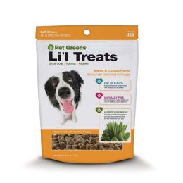 Pet Greens Li'l Treats Soft Dog Chews Bacon & Cheese 6 oz