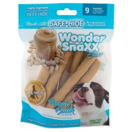 Wonder SnaXX StiXX Peanut Butter Dog Treats 4.7 oz 9 Count Small Medium