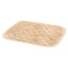 SnooZZy Quilted Kennel Dog Mat Natural Medium