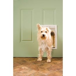 PetSafe Plastic Pet Door White Medium