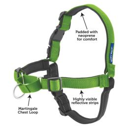 PetSafe Deluxe Easy Walk Steel Dog Harness Black, Apple Medium