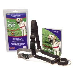 PetSafe Easy Walk Dog Harness Black, Silver Large