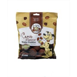 Exclusively Pet Carob Flavor Wafer Cookies Dog Treats 8 oz