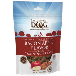 Exclusively Pet Training Treats Bacon and Apple Flavor 7 oz