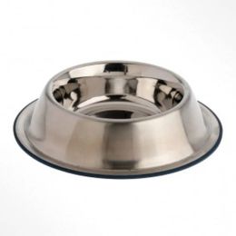 OurPets Premium Stainless Steel NonTip Dog Bowl 1ea/MD