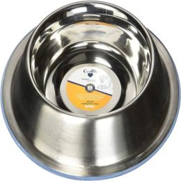 OurPets Premium Stainless Steel NonTip Dog Bowl 1ea/SM