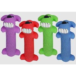 Multipet Loofa Latex Dog Toy Assorted 6 in