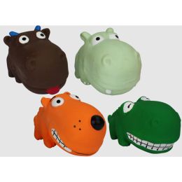Multipet Latex Animals Dog Toy Assorted 3 in