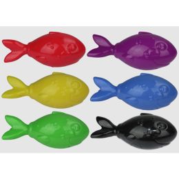 Multipet Lobberz Fish Squeak Throw Float Fetch Toy Assorted 7 in