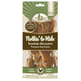 Fieldcrest Farms Nothin' to Hide Chicken Ring Bone Dog Treat 12 Pack