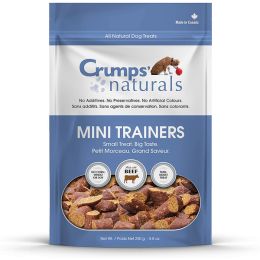 Crumps Natural Dog Mini Train Semi-Moist Beef 8.8 oz (250g)