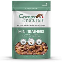 Crumps Natural Dog Mini Train Semi-Moist Chicken 8.8 oz (250g)