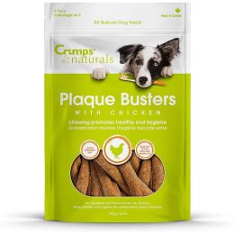 Crumps Natural Dog Plaque Buster Chicken 7inch 8pk