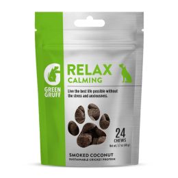 Green Gruff Relax Calming Dog Supplements 1ea/24 ct