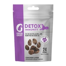 Green Gruff Detox Immunity Dog Supplements 1ea/24 ct