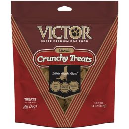 Victor Super Premium Dog Food Classic Crunchy Dog Treats with Lamb Meal 14 oz