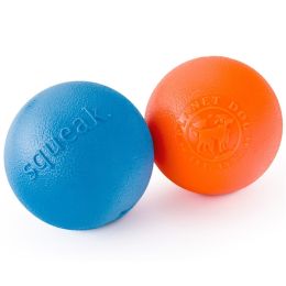 Outward Hound Squeak Ball Dog Toy Blue